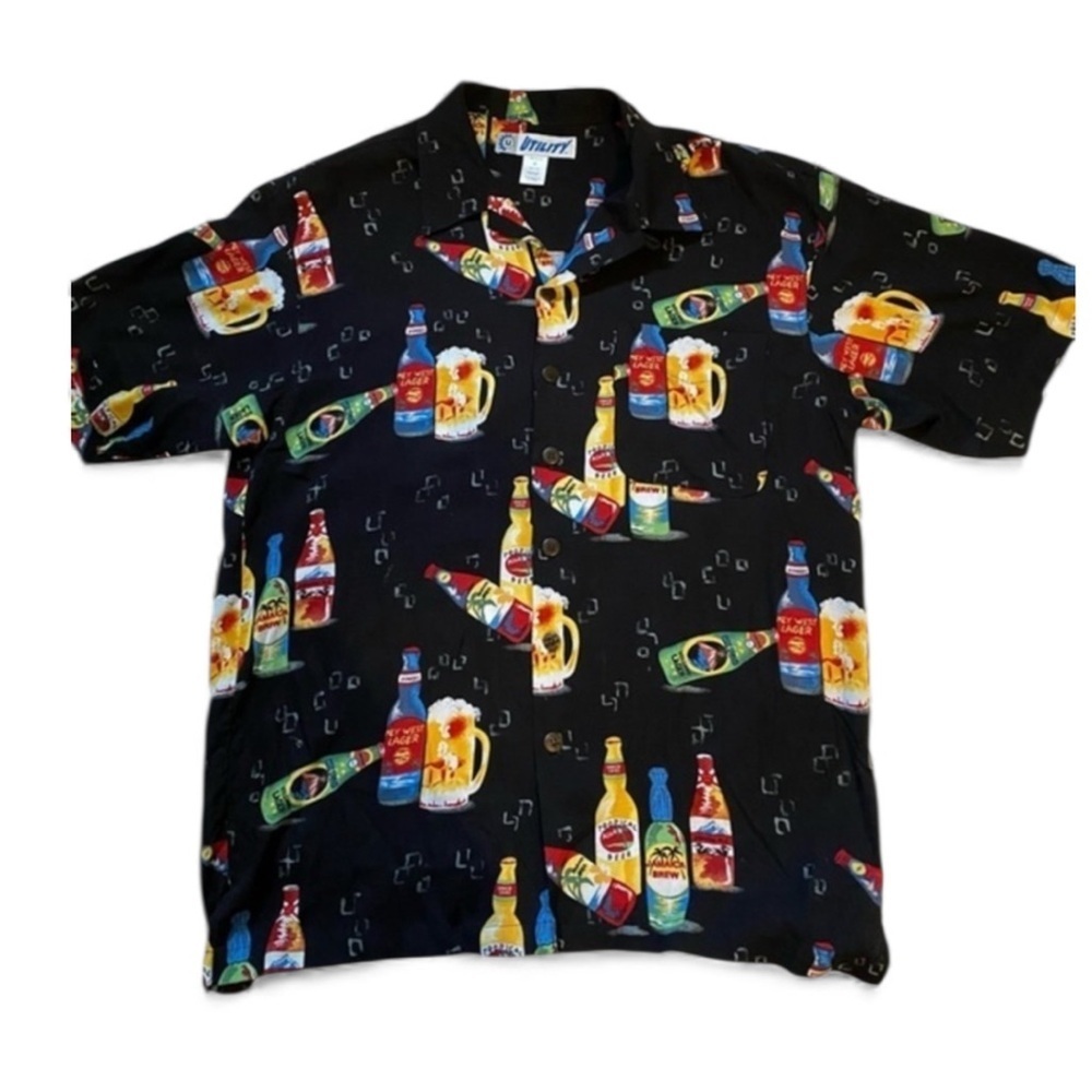 Utility mens size M vintage button down shirt